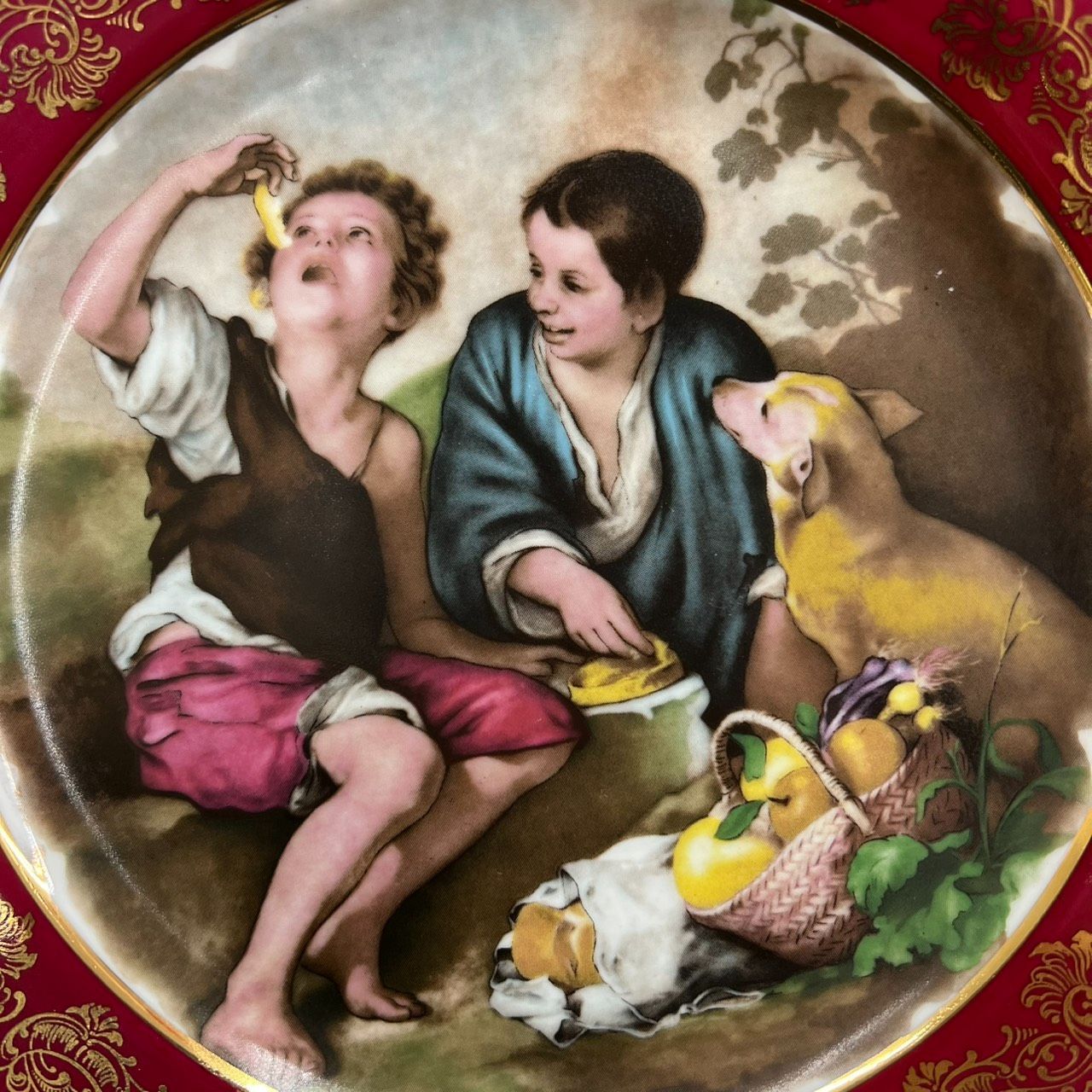 LIMOGES リモージュ 飾り皿 絵皿 金彩 プレート - メルカリ