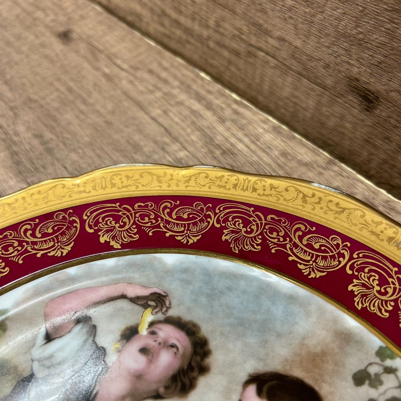LIMOGES リモージュ 飾り皿 絵皿 金彩 プレート - メルカリ