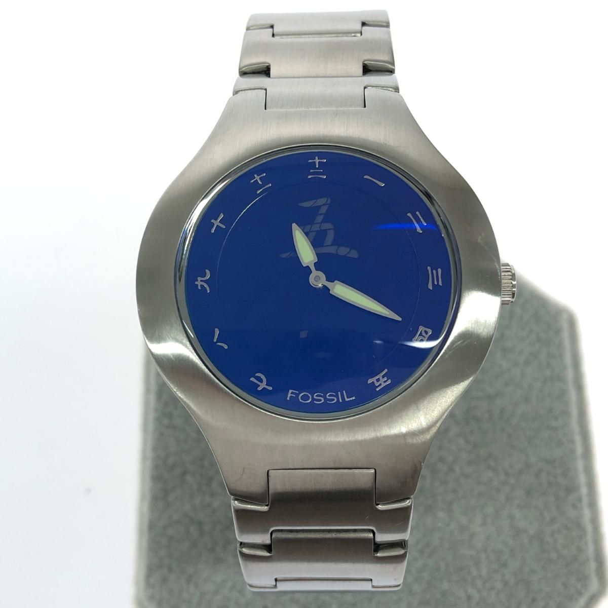 Fossil フォッシル 腕時計 クォーツ 漢数字/漢字/デジタル/SS JR-7978