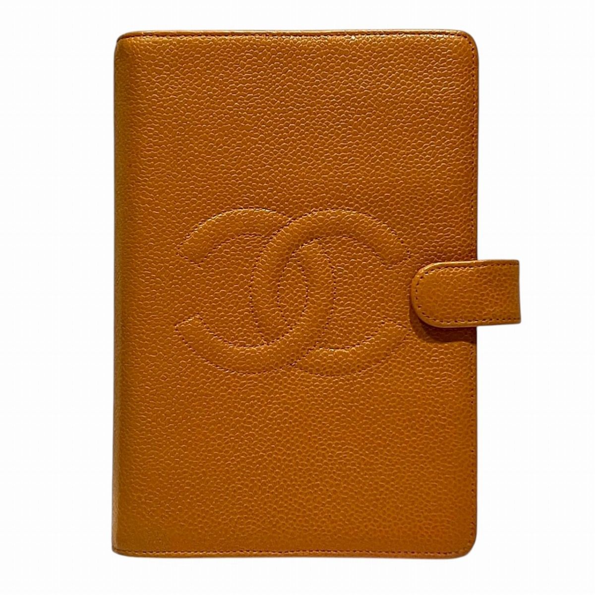 シャネル CHANEL アジェンダPM ココマーク 手帳カバー キャビアスキン