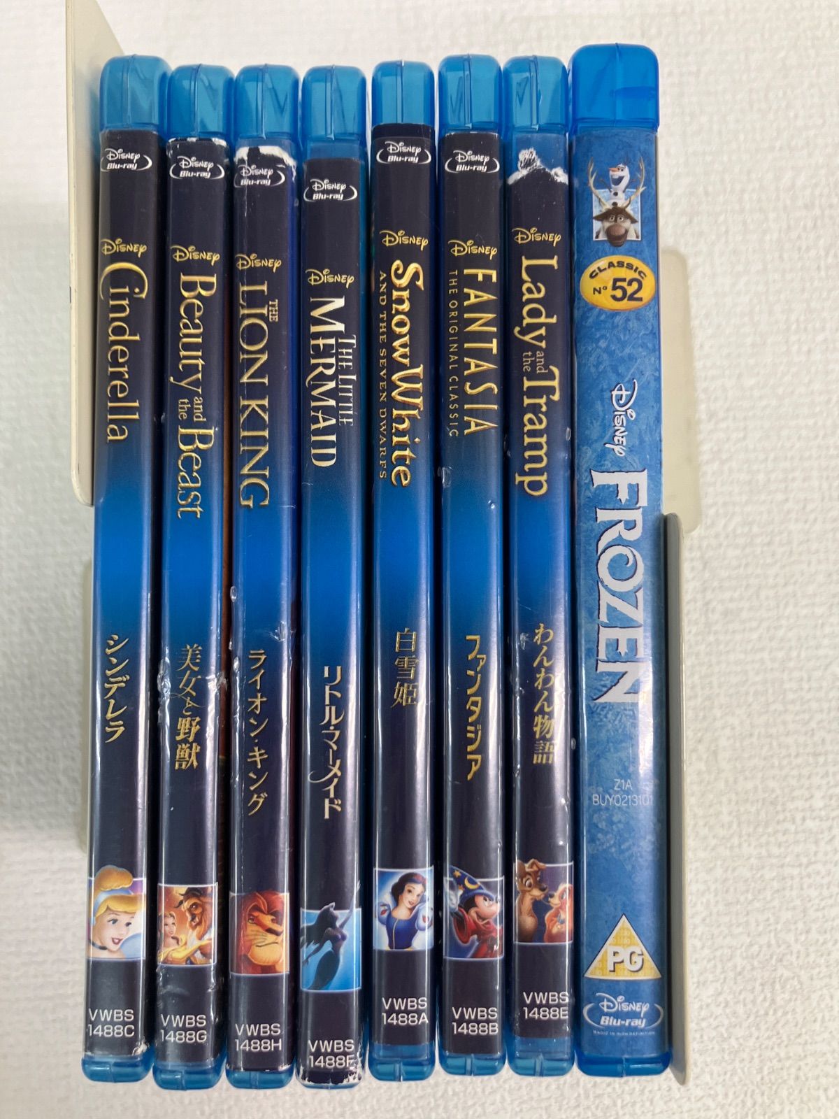 ☆ディズニーアニメ Blu-ray 計8本セット 《SX06A》51761 - メルカリ