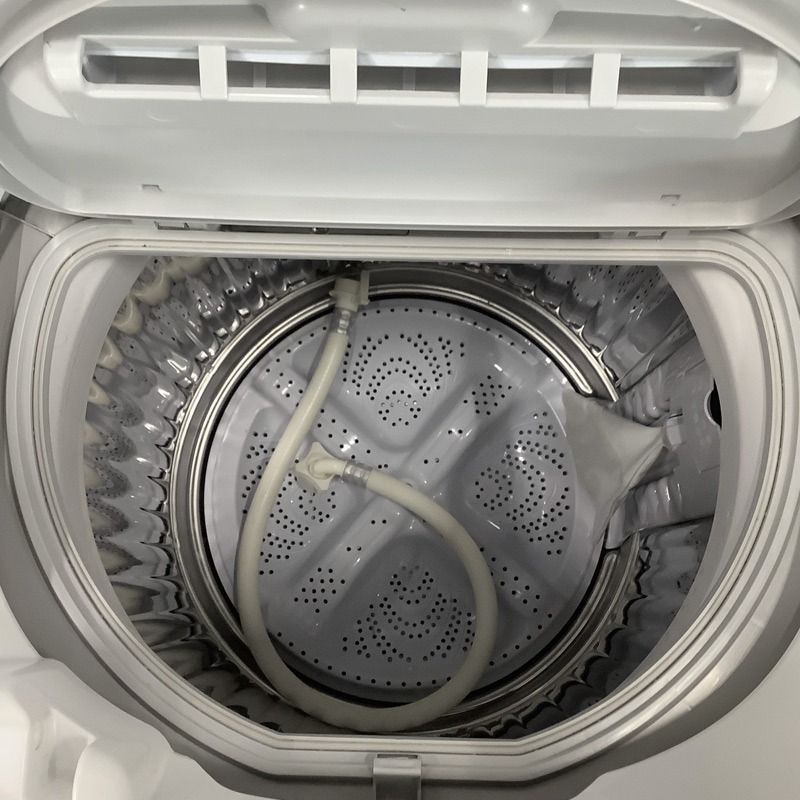 中古 洗濯乾燥機 SHARP シャープ 2023年製 6.5kg タテ型 ES-T6GBK-N 上