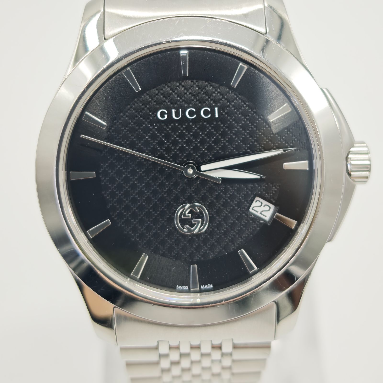 中古】GUCCI Gタイムレス 126.4 SS QZ - メルカリ