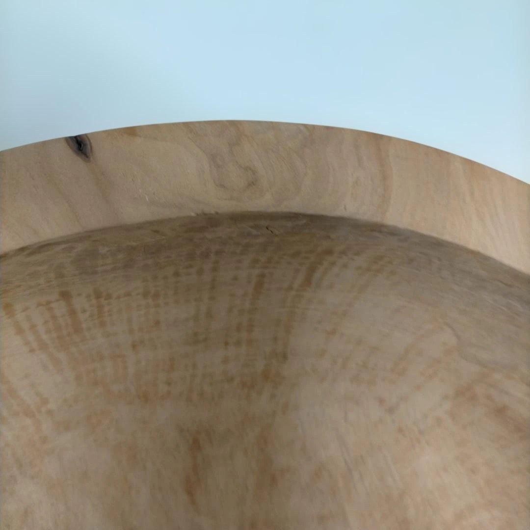 秋山郷 和幸作 天然木くり抜きこね鉢 約40cm 木製そば打ち鉢 うどん