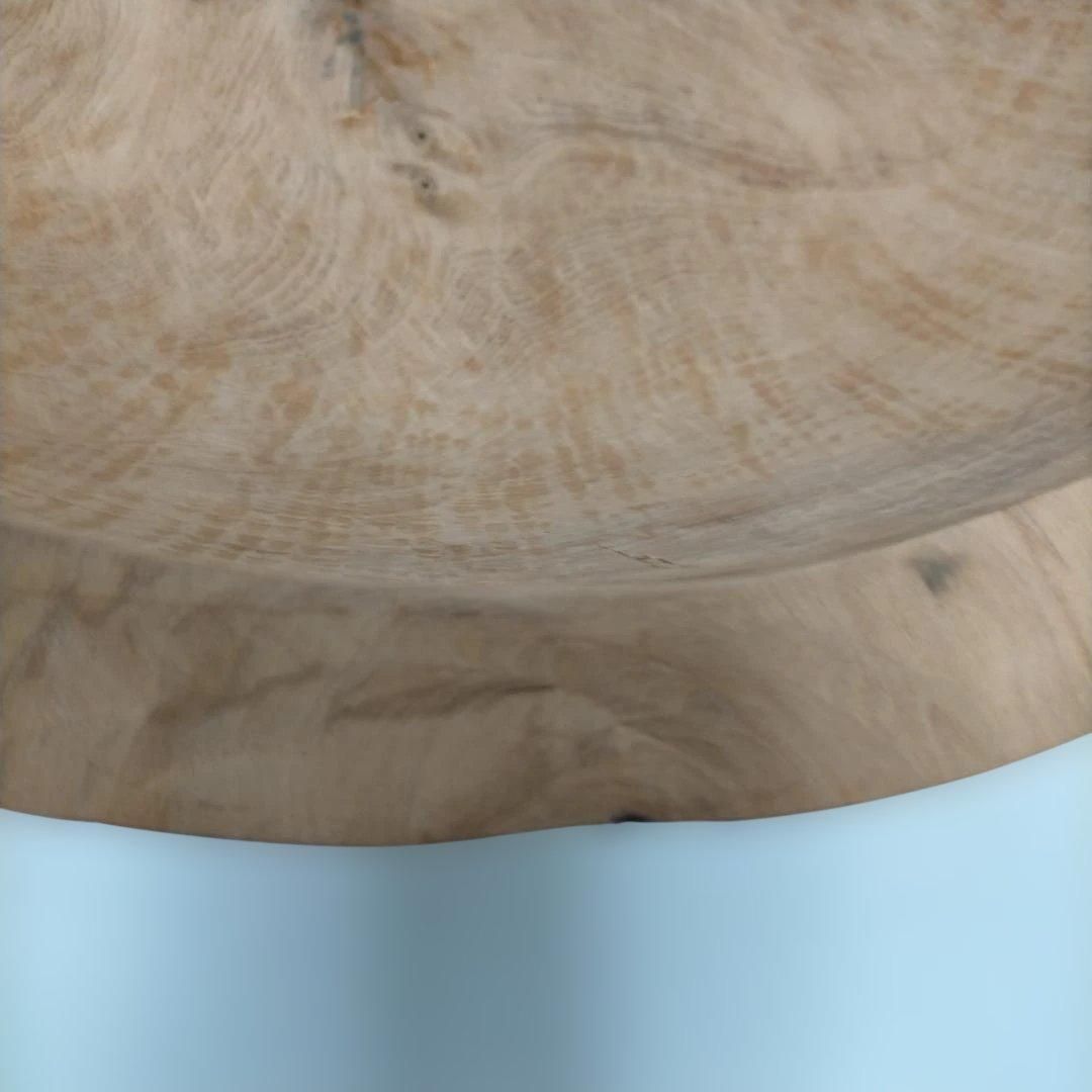 秋山郷 和幸作 天然木くり抜きこね鉢 約40cm 木製そば打ち鉢 うどん