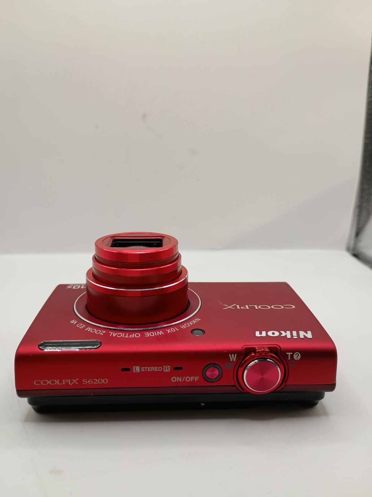 4068 【動作確認済】Nikon COOLPIX S6200 レッド コンパクトデジタル