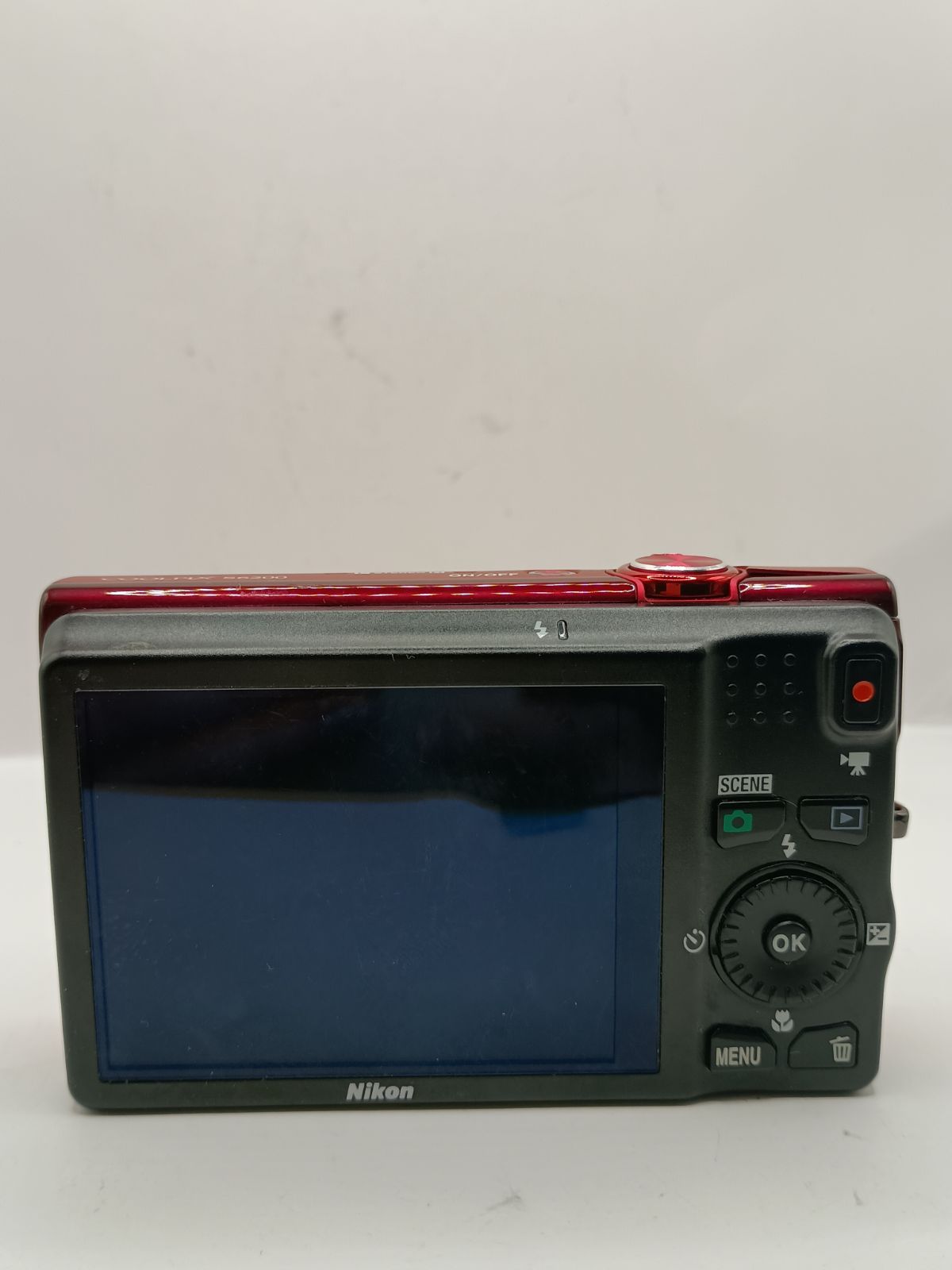 4068 【動作確認済】Nikon COOLPIX S6200 レッド コンパクトデジタル