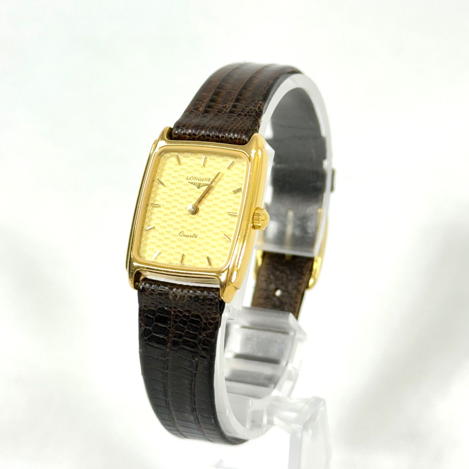 LONGINES ロンジン 腕時計 グランドクラシック クォーツ ゴールド文字 