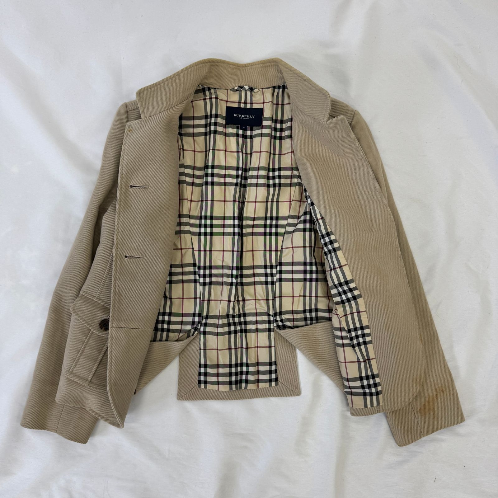 BURBERRY LONDON バーバリー ノバチェック裏地 コットンツイル