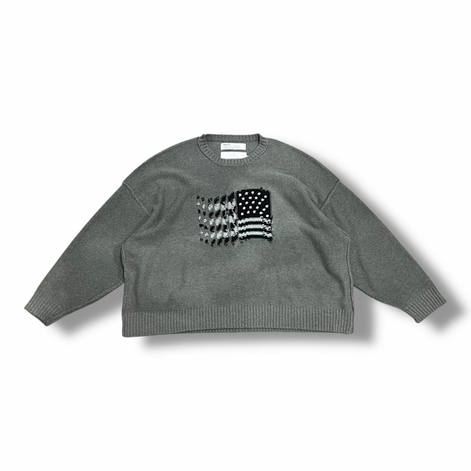 DAIRIKU American Dream Inside-out Knit 星条旗ニット セーター