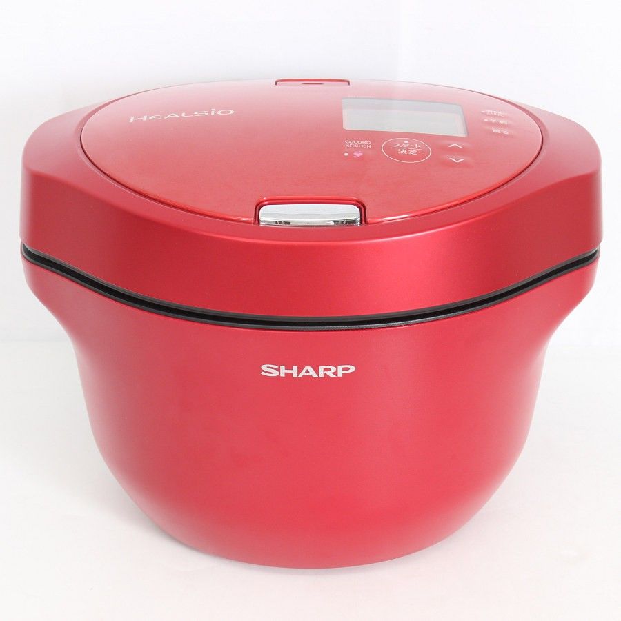 シャープ ヘルシオ ホットクック KN-HW24G-R レッド系 2.4L 水なし自動