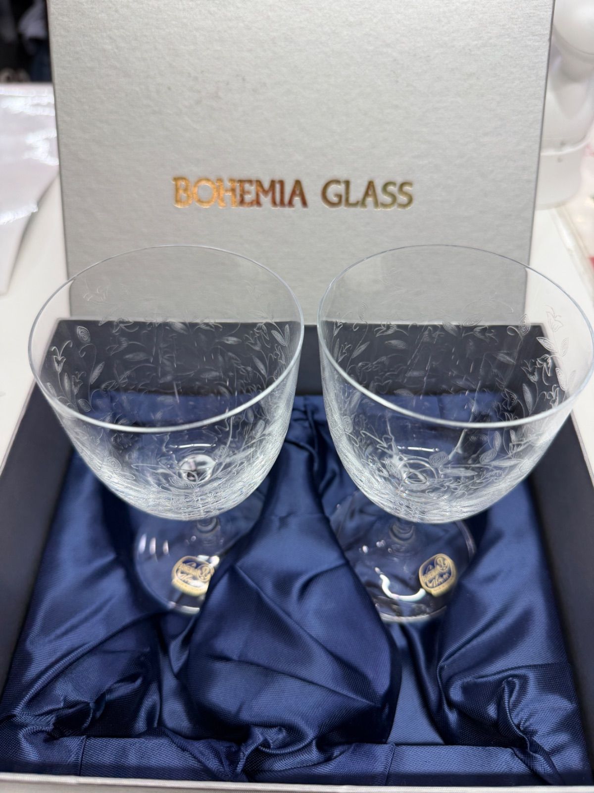 新品未使用】ボヘミアングラス BOHEMIA GLASS ペア 糀谷店 - メルカリ