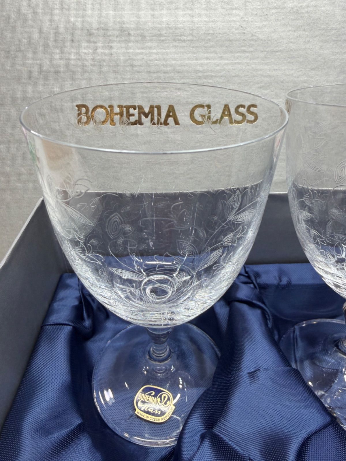 新品未使用】ボヘミアングラス BOHEMIA GLASS ペア 糀谷店 - メルカリ