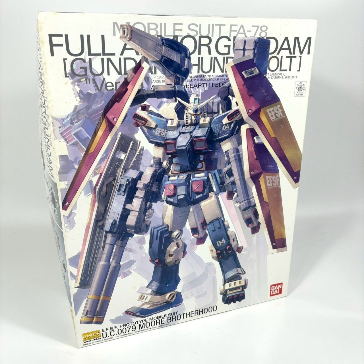 未組立品】 MG FA-78 フルアーマーガンダム Ver. Ka 1/100スケール