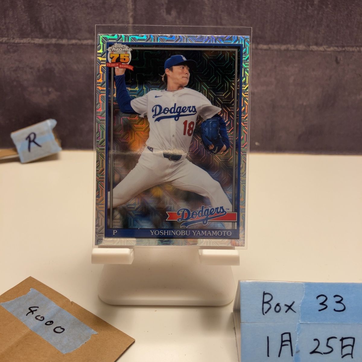 2026 TOPPS CHROME 山本由伸 Yoshinobu Yamamoto ロサンゼルス