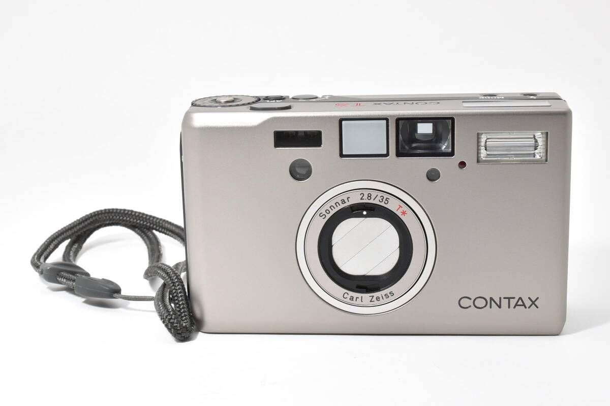 ☆極上品☆CONTAX コンタックス T3 チタンシルバー コンパクトフィルム