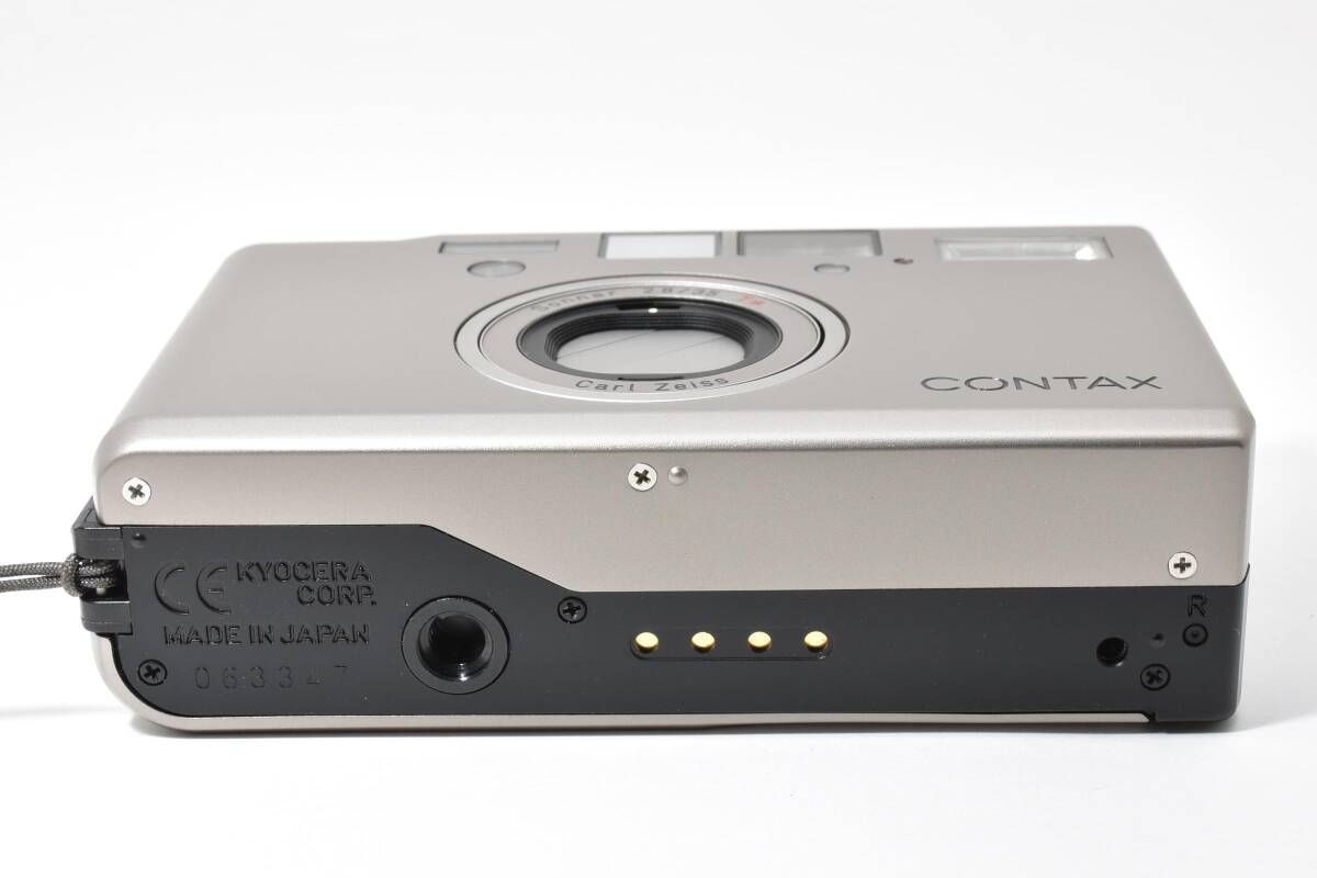 ☆極上品☆CONTAX コンタックス T3 チタンシルバー コンパクトフィルム