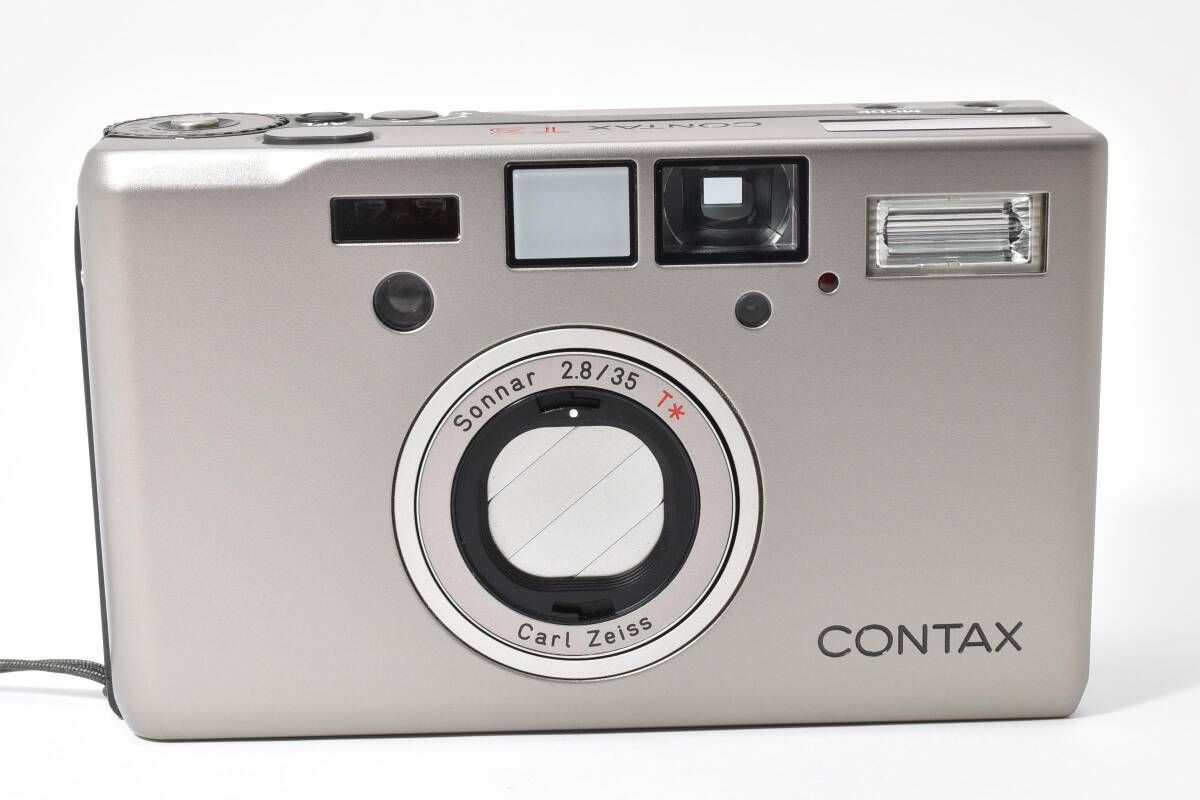 ☆極上品☆CONTAX コンタックス T3 チタンシルバー コンパクトフィルム