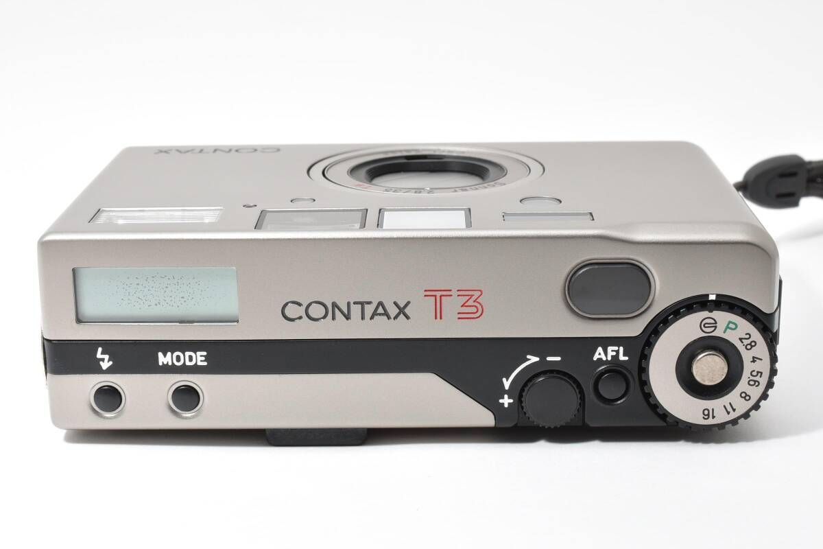☆極上品☆CONTAX コンタックス T3 チタンシルバー コンパクトフィルム