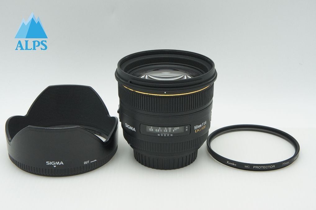 SIGMA シグマ 50mm F1.4 EX DG HSM Canon キヤノン EFマウント フル