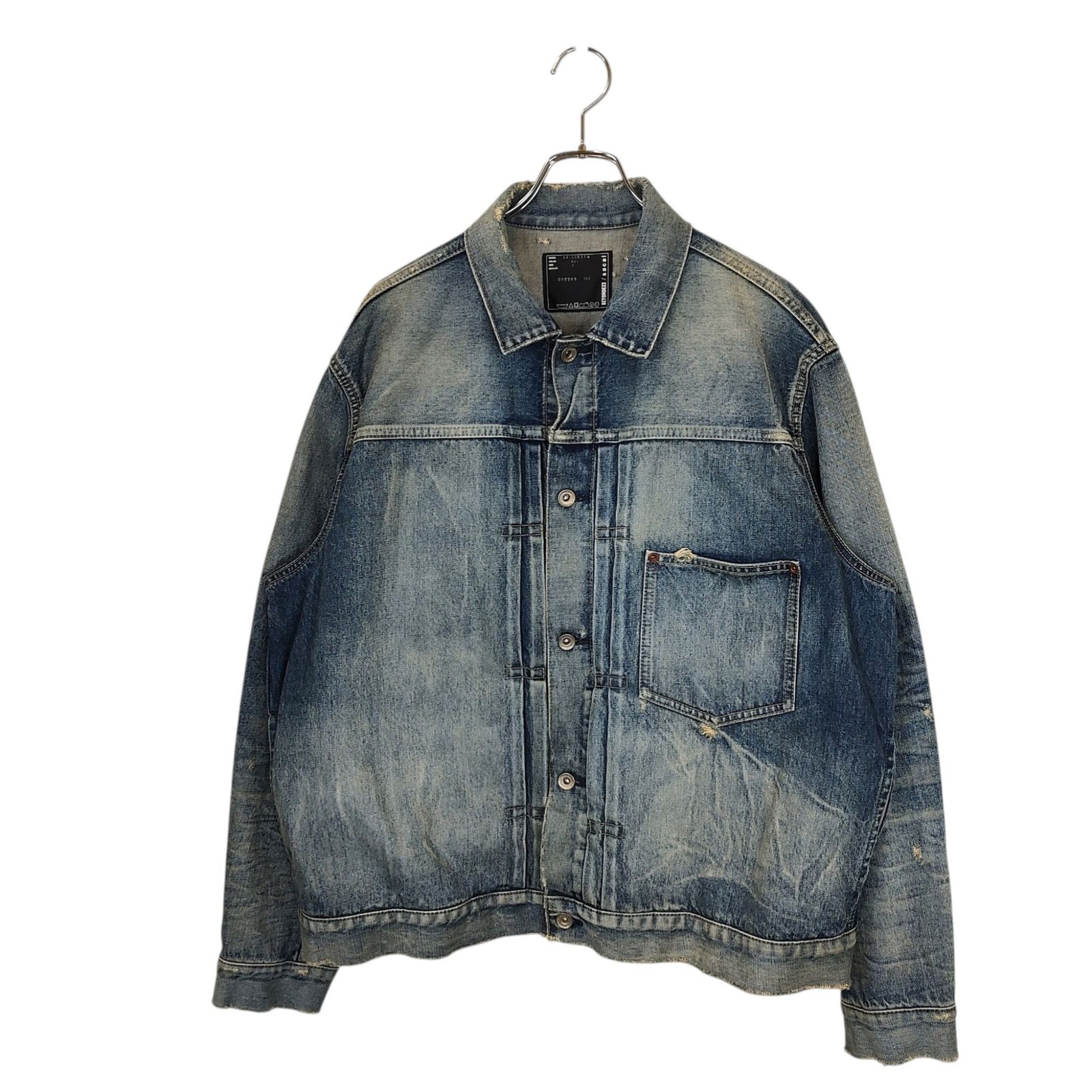 sacai サカイ ×BEYONDEXX 24AW Denim Blouson Gジャン デニム ブルゾン 