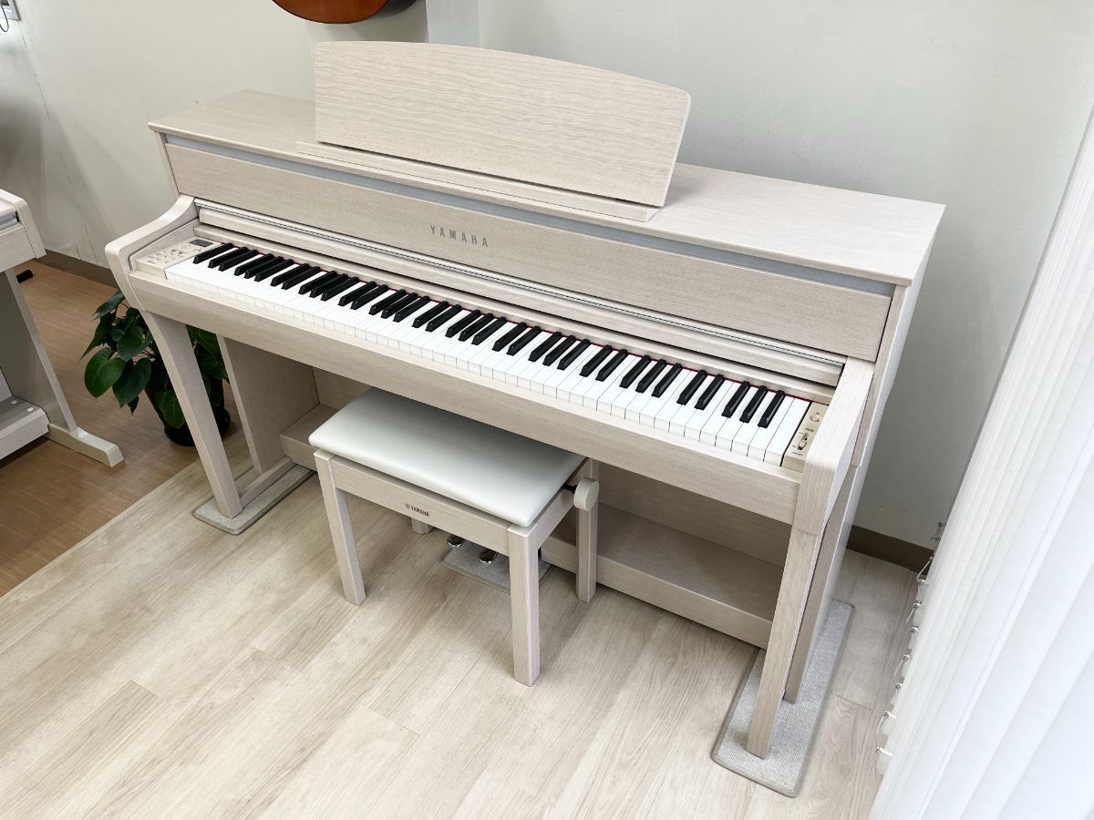 メンテナンス＆クリーニング済み】 ヤマハ CLP-675WA ホワイトアッシュ