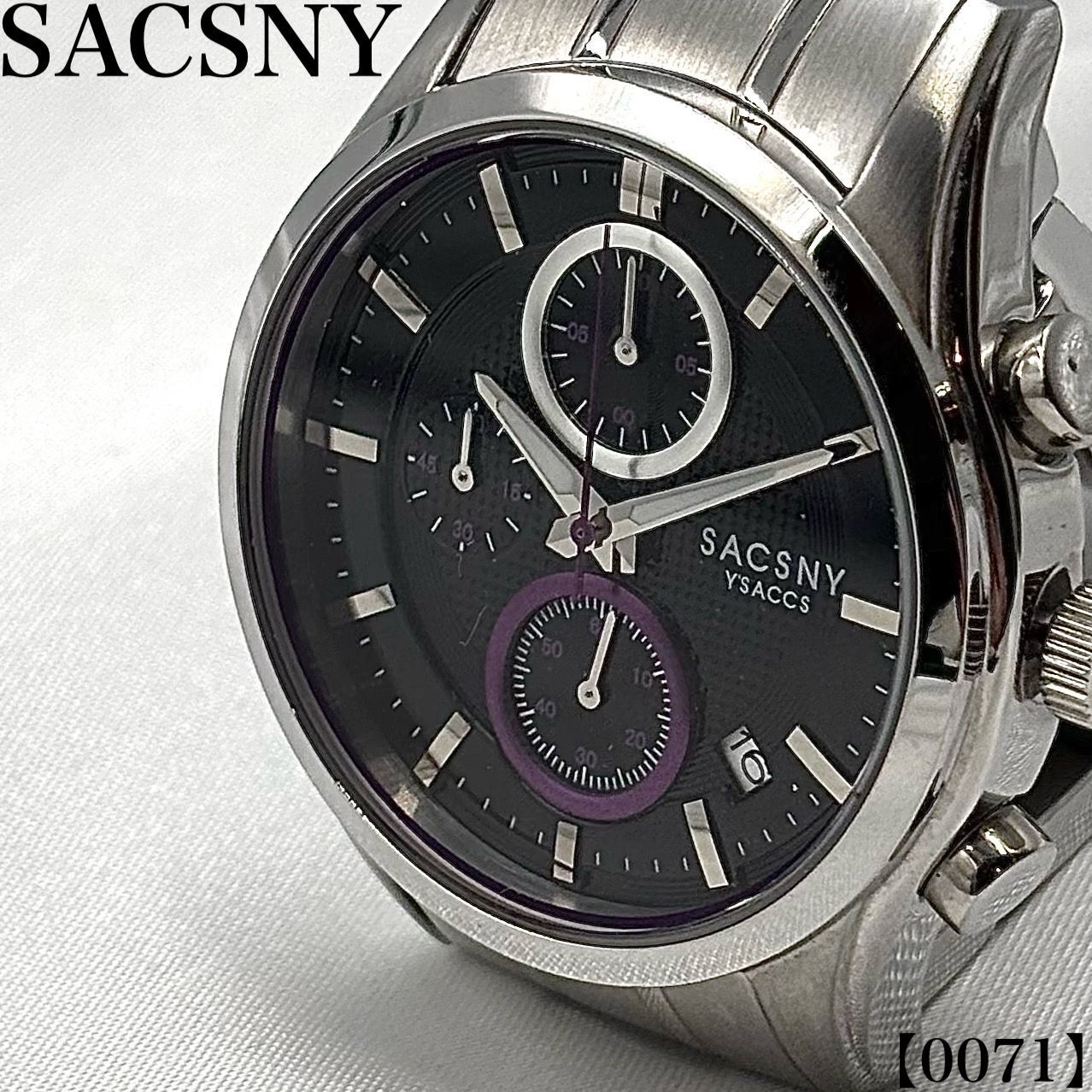 稼働品 Working item サクスニーイザック SACSNY Y'SACCS 腕時計