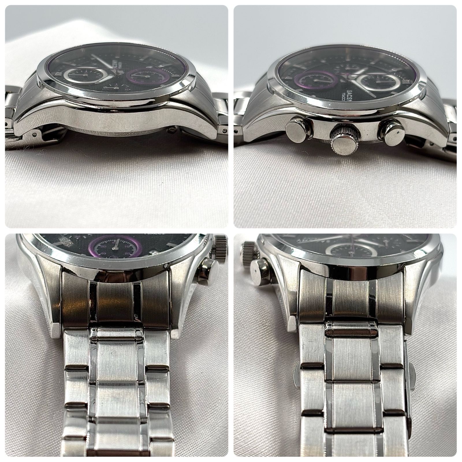 SACSNY シルバー 腕時計 稼働品 Working item サクスニーイザック SACSNY Y'SACCS 腕時計