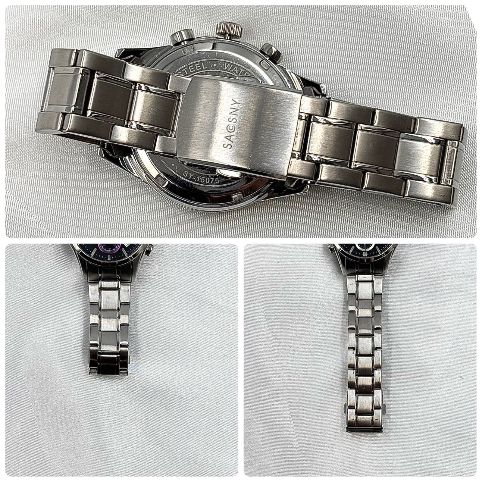 稼働品 Working item サクスニーイザック SACSNY Y'SACCS 腕時計