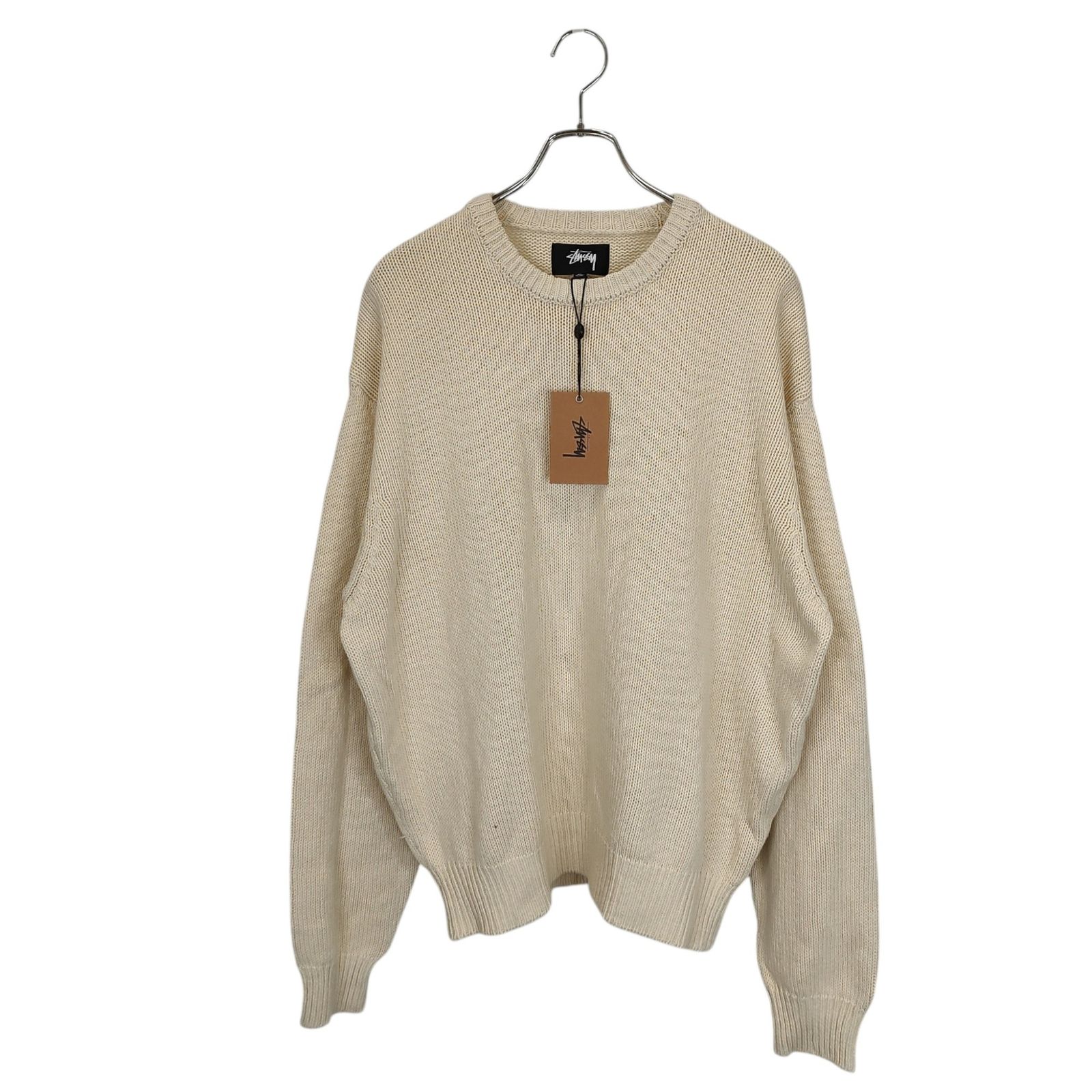 STUSSY ステューシー SURFMAN ICON SWEATER リネン コットン ニット 