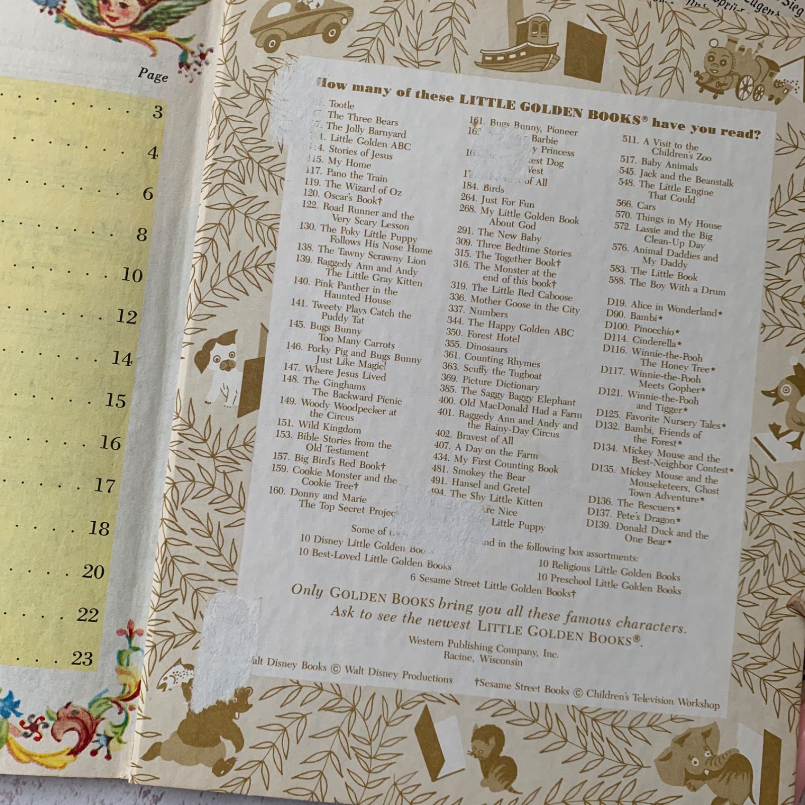 ヴィンテージ 洋書 絵本『 The Little Golden Book of Hymns 』 児童書