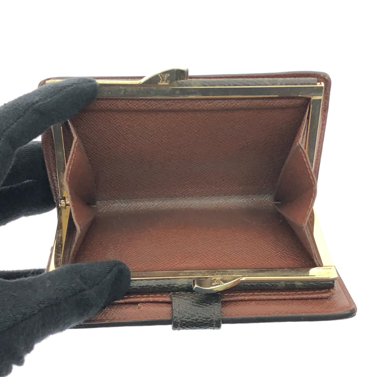▽▽LOUIS VUITTON ルイヴィトン レディース 二つ折り財布 がま口財布