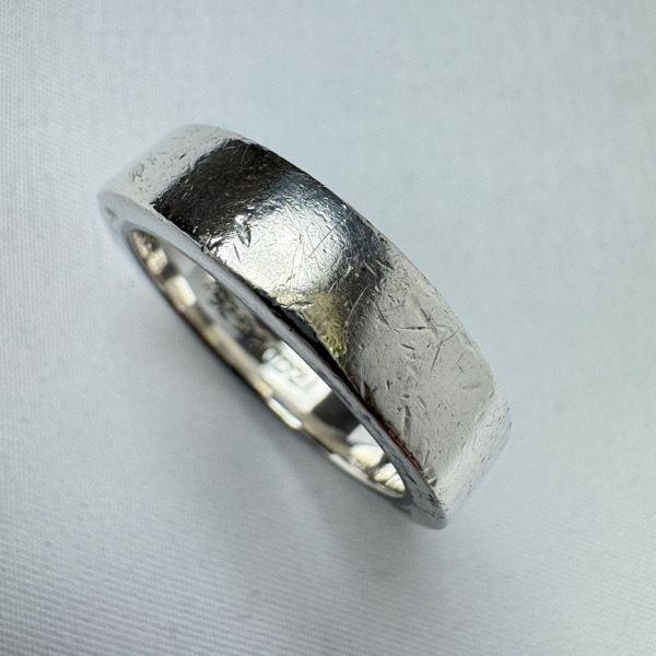 CHROME HEARTS/クロムハーツ 6mm スペーサーリング プレーン 25号