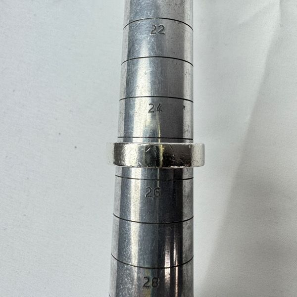 CHROME HEARTS/クロムハーツ 6mm スペーサーリング プレーン 25号