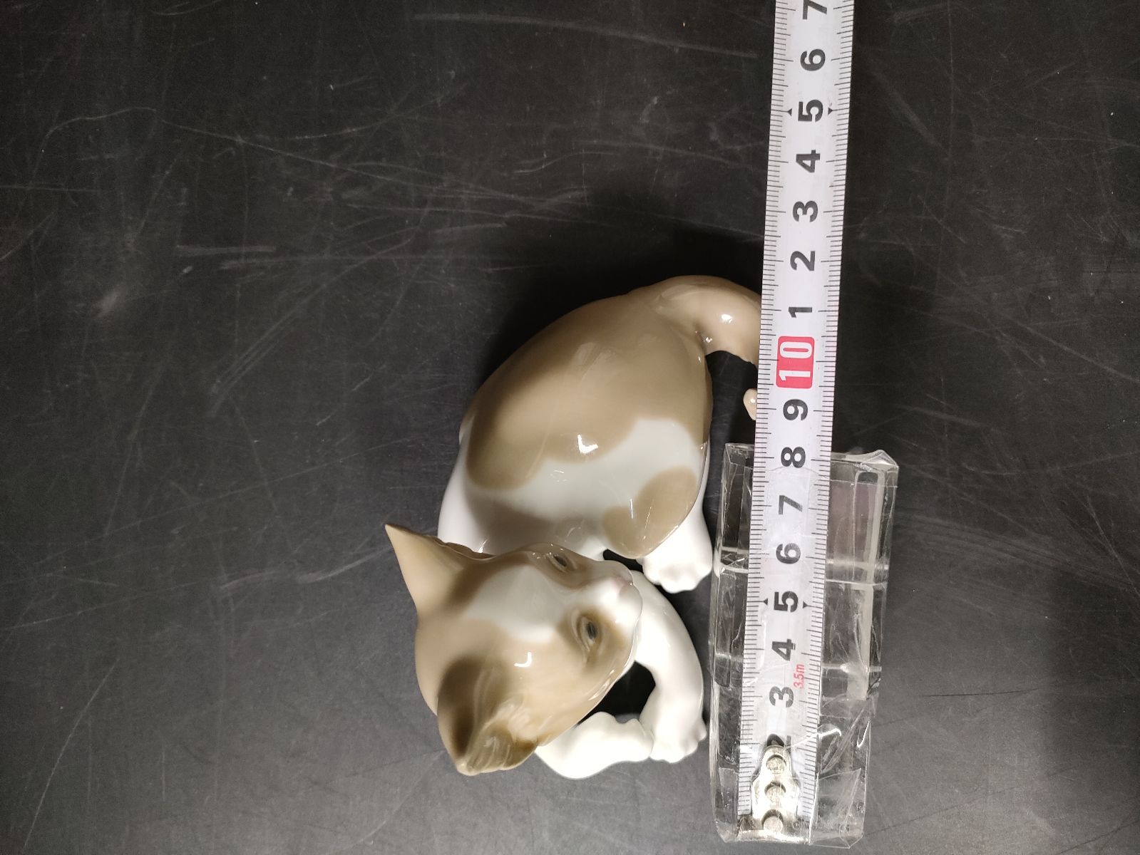 F11-05/LLADRO/リヤドロ/驚いた猫/#5114/フィギュリン/4-2-32 (検索