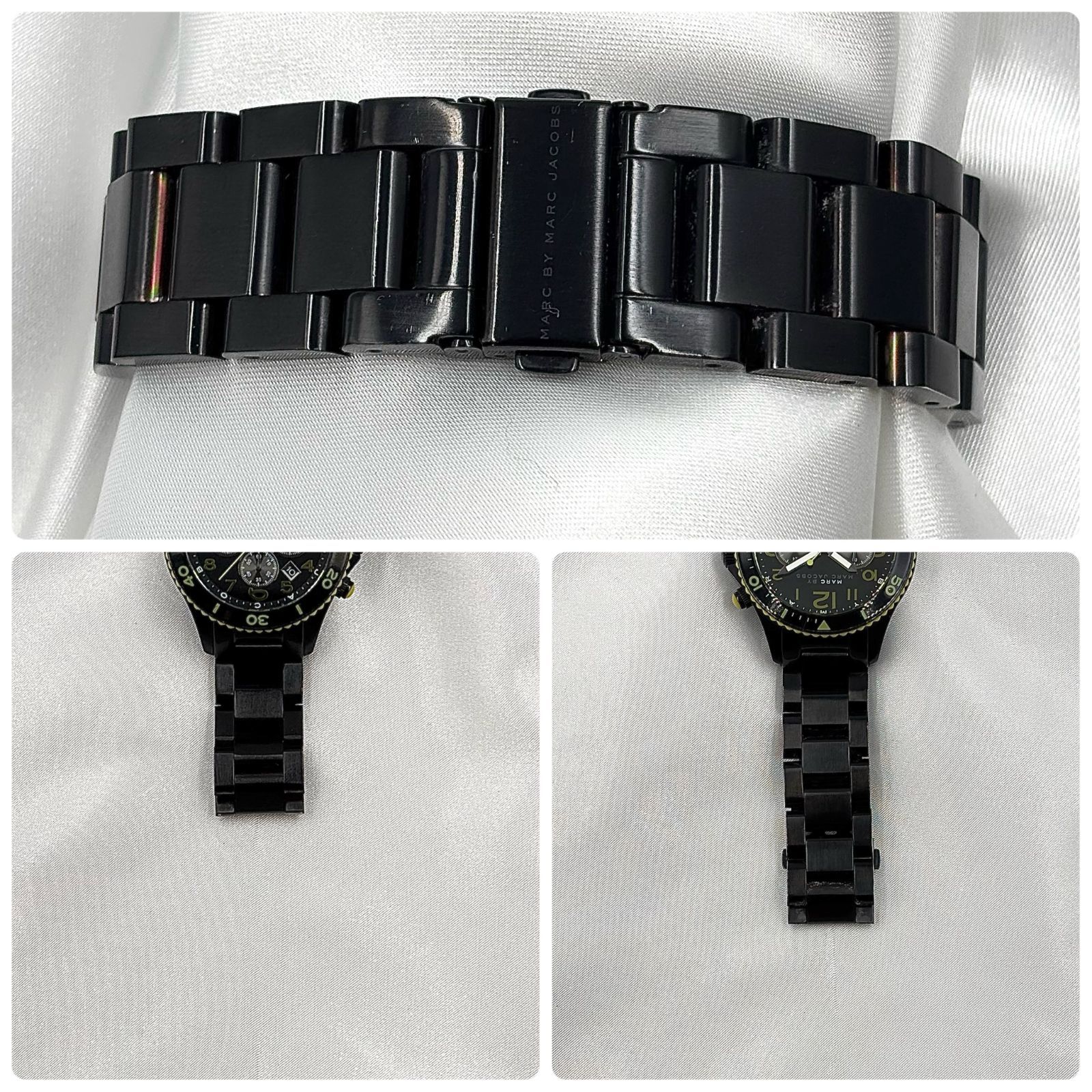 MARC BY JACOBS マークバイマークジェイコブス 腕時計 ブラック Rock 