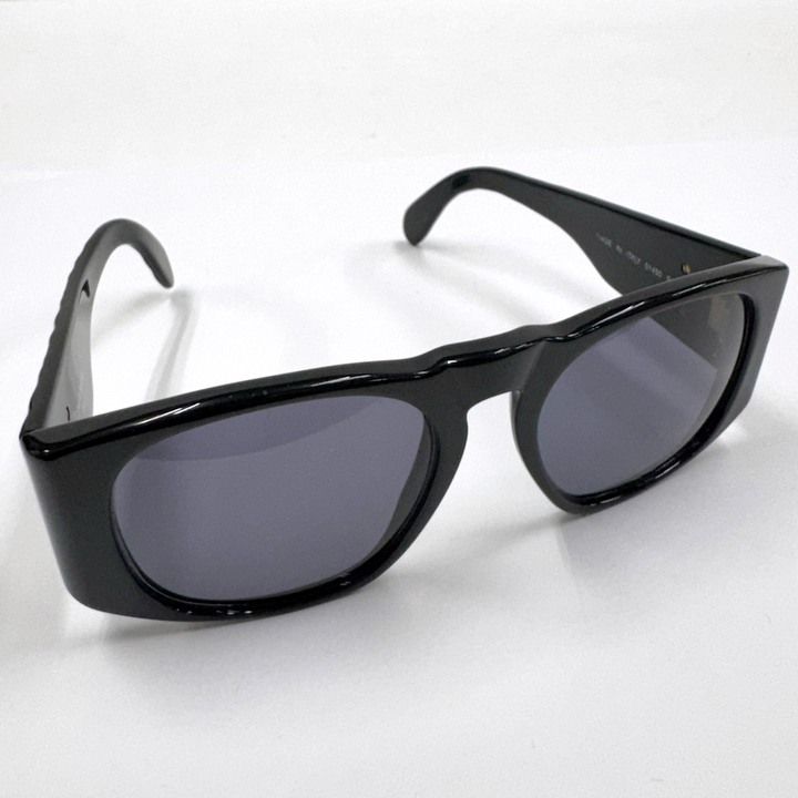 CHANEL シャネル サングラス マトラッセ×ココマーク ブラック×ゴールド