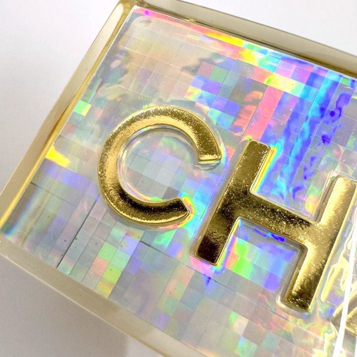 CHANEL シャネル バレッタ 髪留め クリア×ゴールド金具 97A - メルカリ