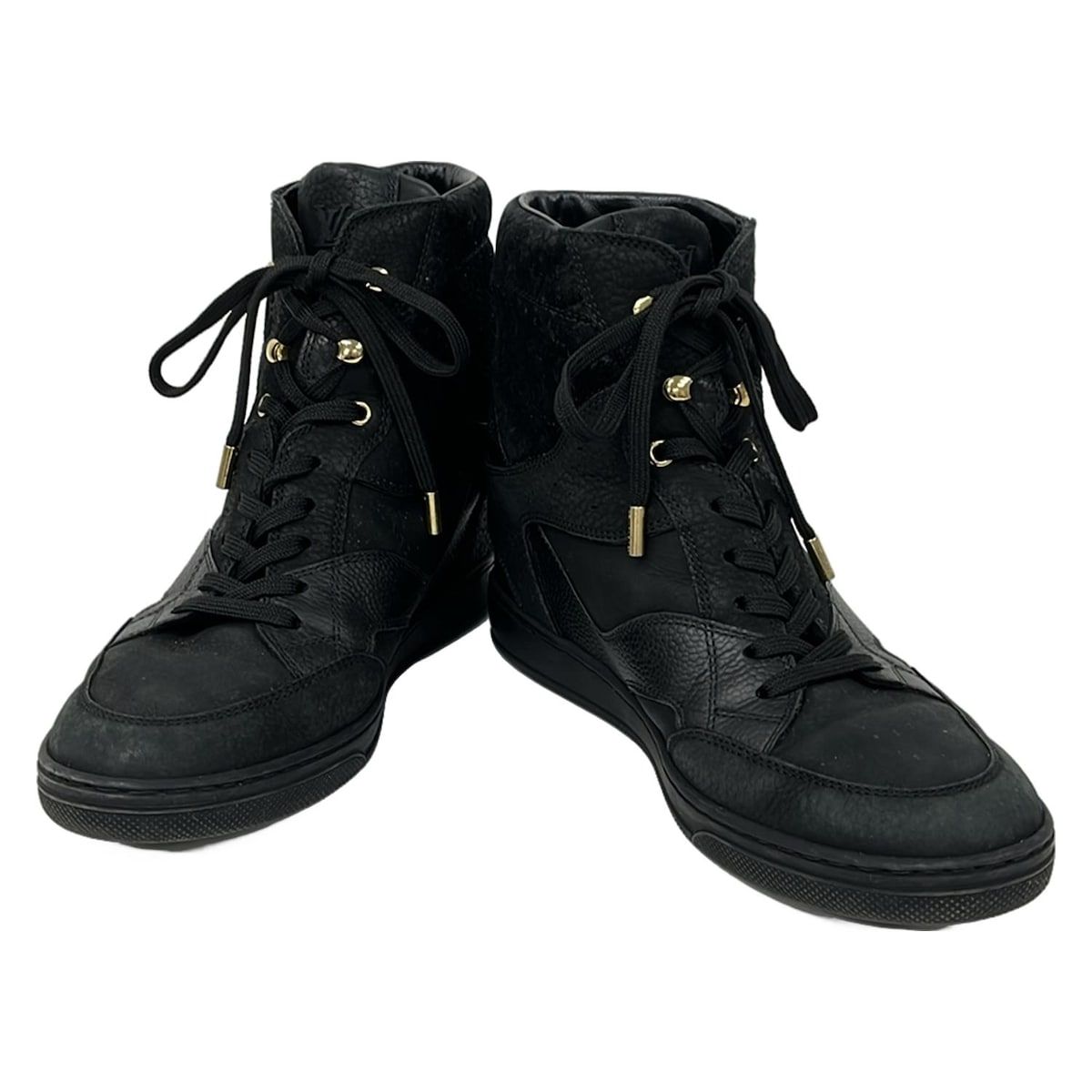 LOUIS VUITTON(ルイヴィトン) スニーカー 39 1/2 レディース - 黒