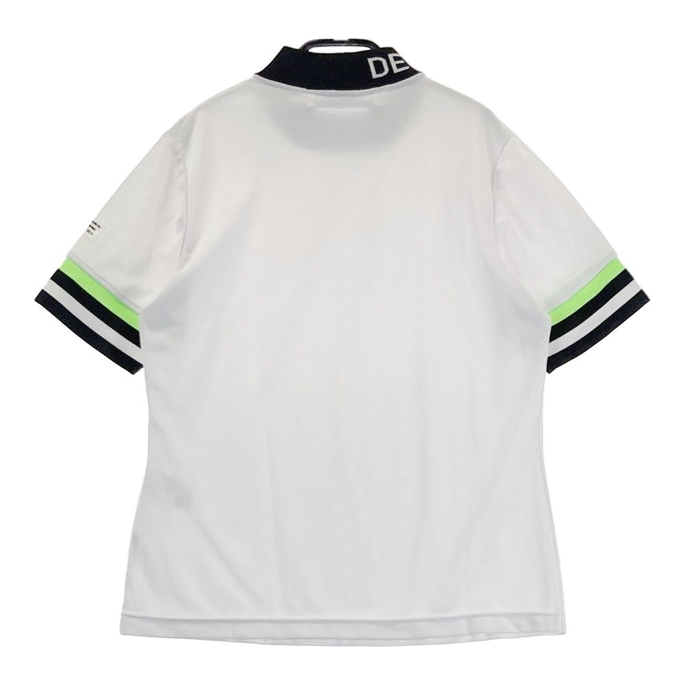 サイズ：M DECEMBERMAY ディセンバーメイ 半袖モックネックTシャツ