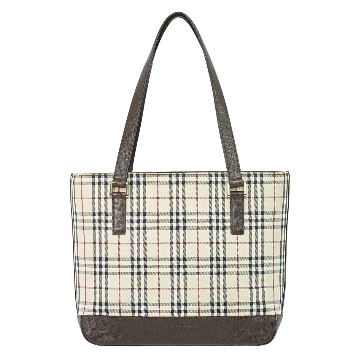 本物 バーバリー BURBERRY ノバチェック チェック ショルダーバッグ 