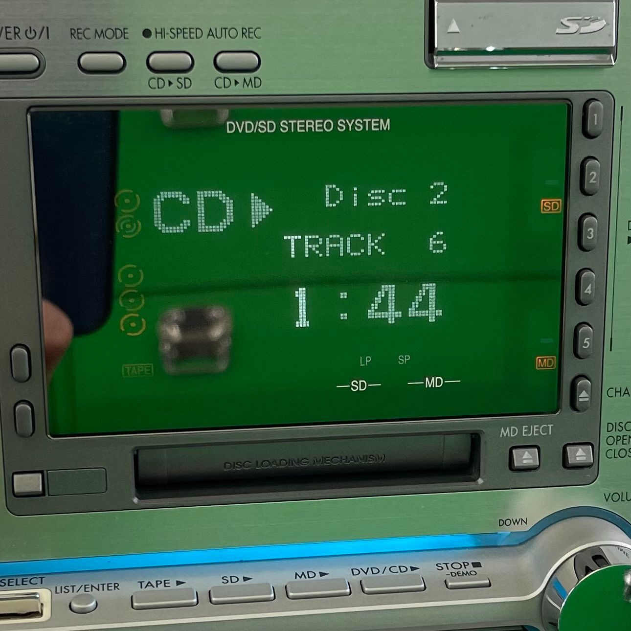 PANASONIC SA-PM910DVDミニコンポ - メルカリ