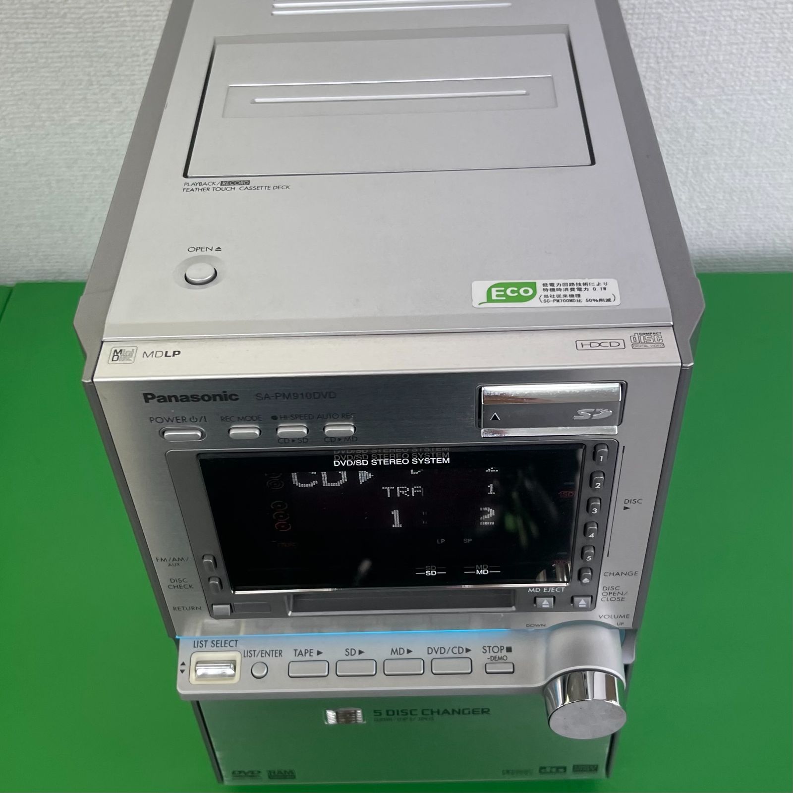 PANASONIC SA-PM910DVDミニコンポ - メルカリ