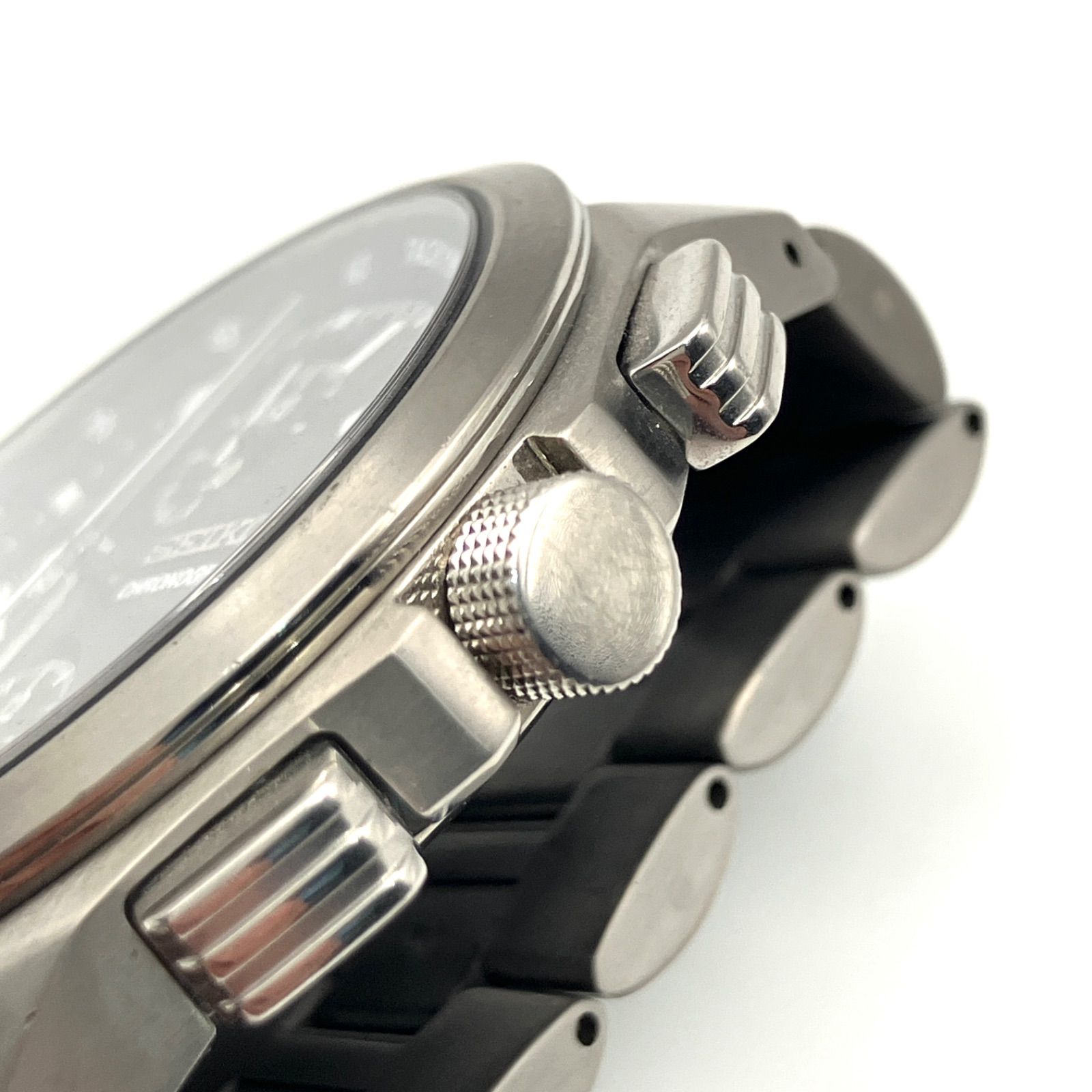 不動】SEIKO セイコー 7T62-0GS0 イグニッション クロノグラフ 腕時計 