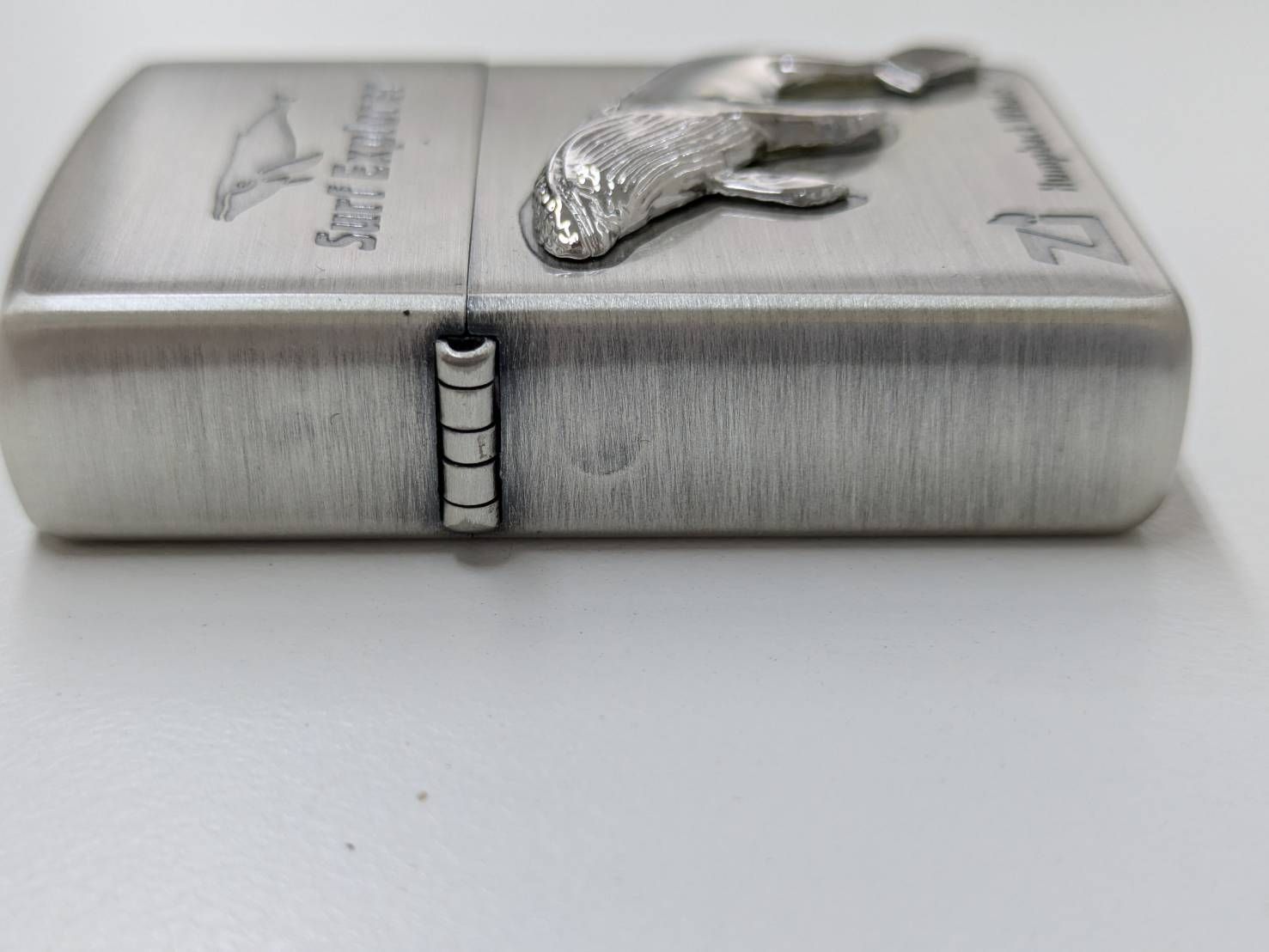 D【保管品】ZIPPO ジッポー ライター ザトウクジラ Humpback Whale 
