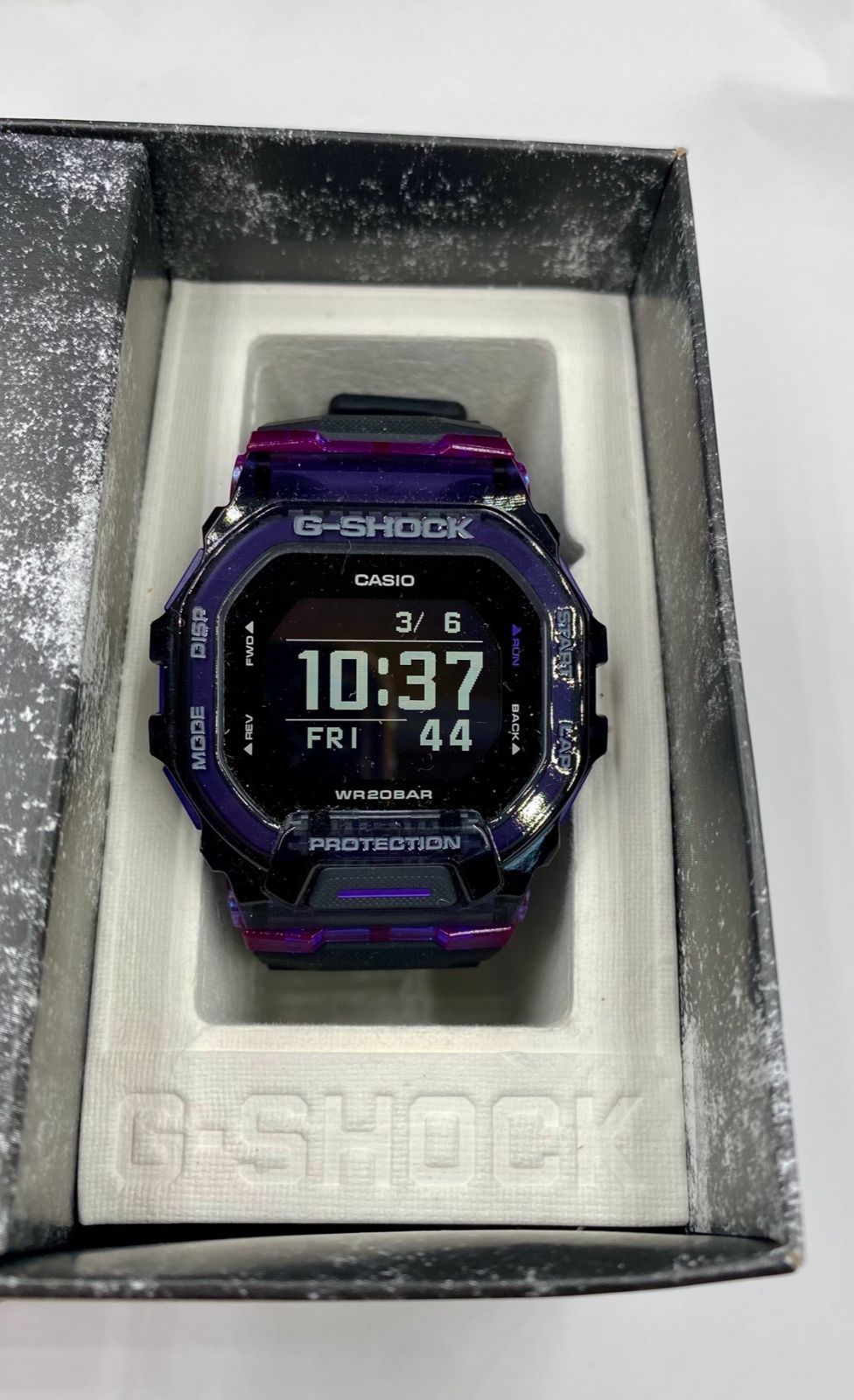 新品 CASIO G-SHOCK GBD-200SM-1A6DR G-SQUAD Bluetooth メンズ腕時計CASIO;Nuevo/no utilizado