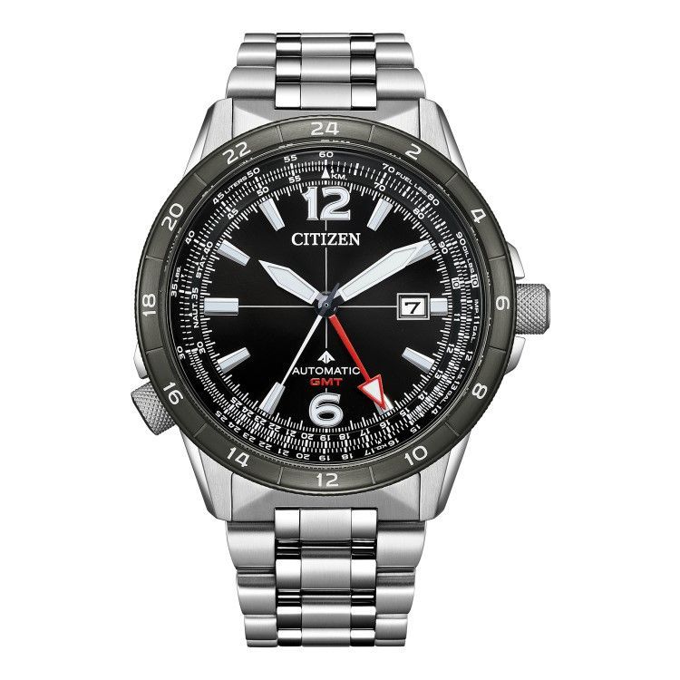 シチズン プロマスター CITIZEN PROMASTER 腕時計 NB6046-59E メンズ SKYシリーズ メカニカル GMT Cal.9054 自動巻き(手巻付) ステンレスバンド アナログ 国内正規品