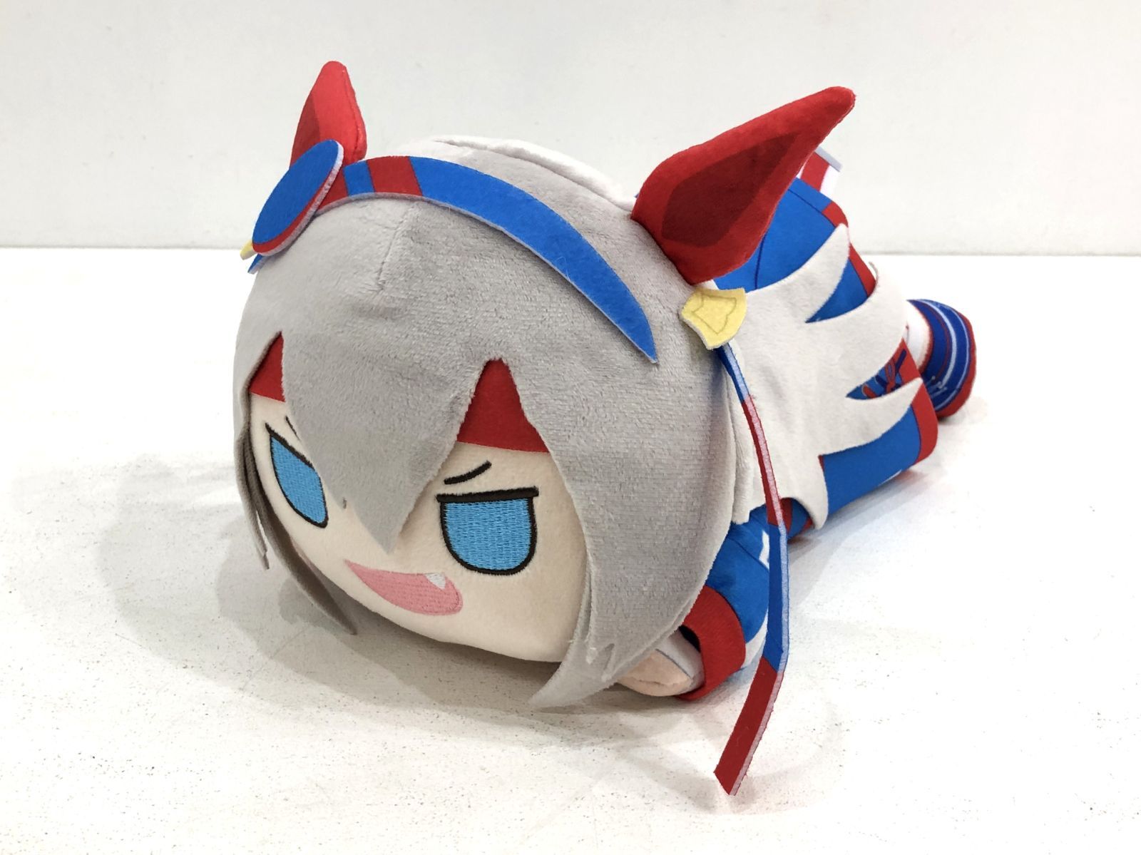 小牧店】①かんたんタマちゃん 寝っころぬいぐるみ ウマ娘 シンデレラ