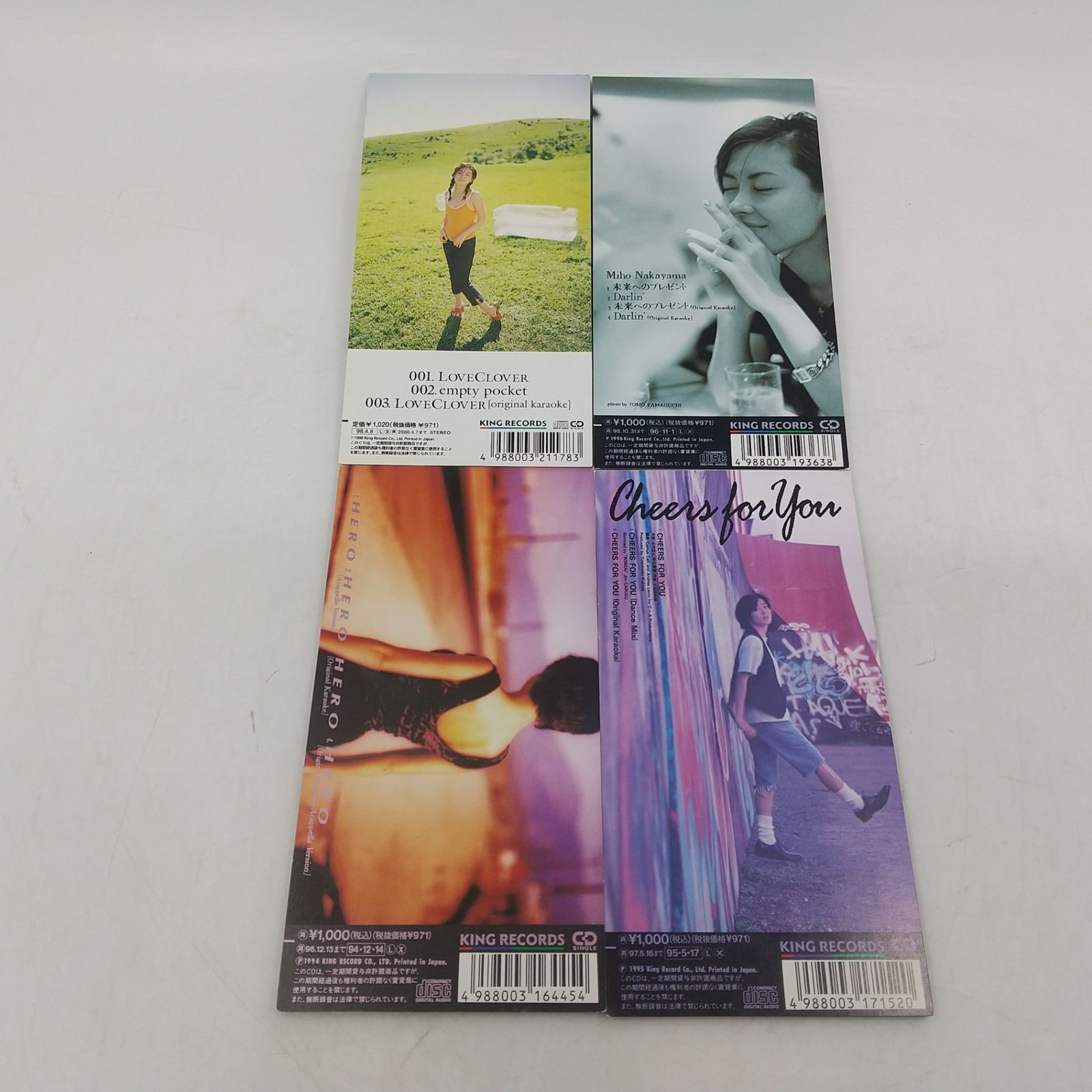 まとめ売り】中山美穂 短冊CD＋CD 計12枚まとめ売り 紙ジャケット