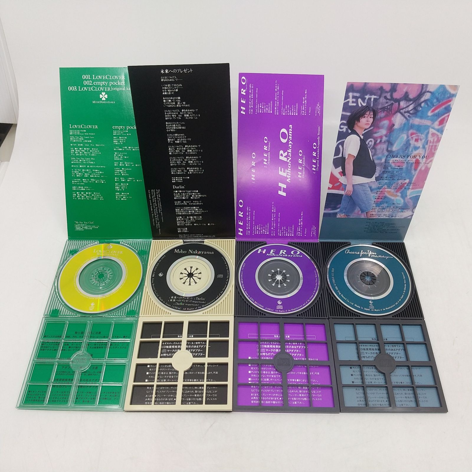 まとめ売り】中山美穂 短冊CD＋CD 計12枚まとめ売り 紙ジャケット